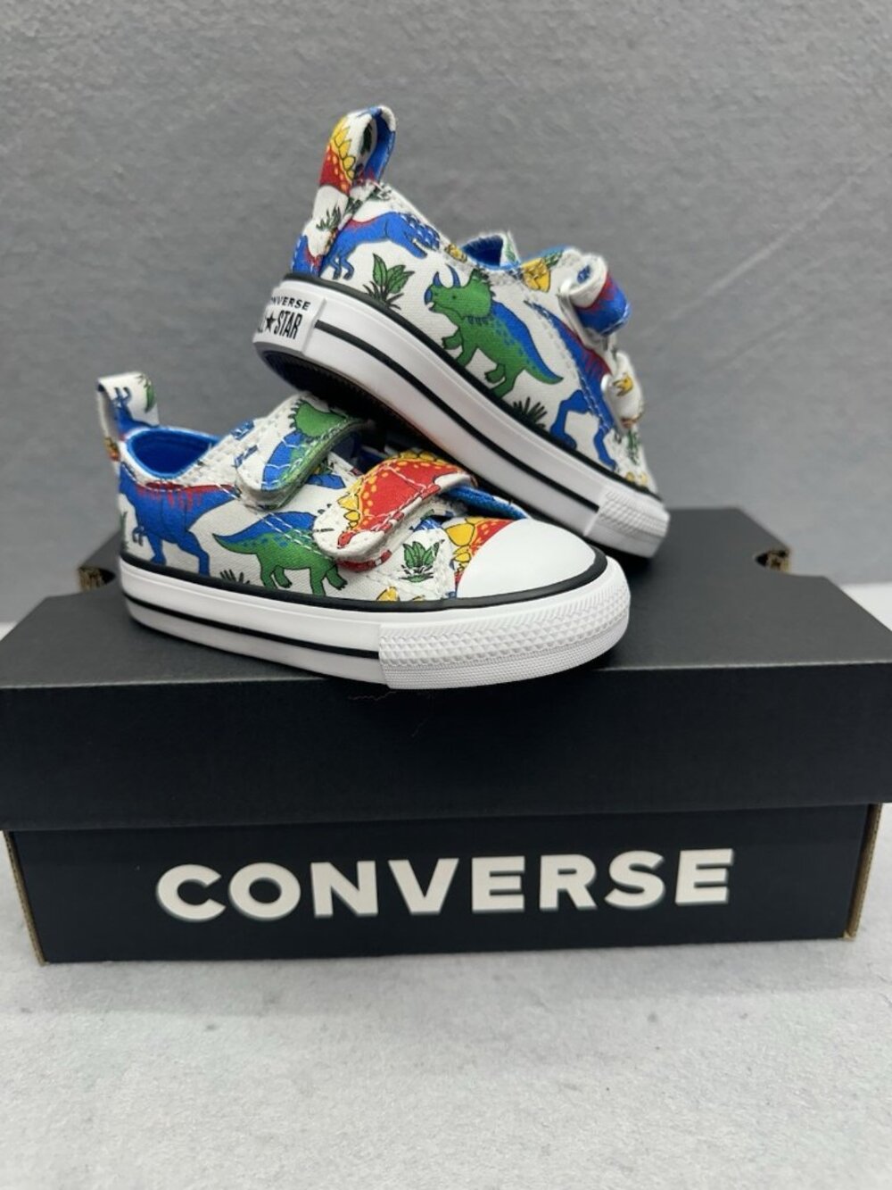 Converse Chuck Taylor All Star Dinoverse Toddler Size 5K Multicolor Sneakers